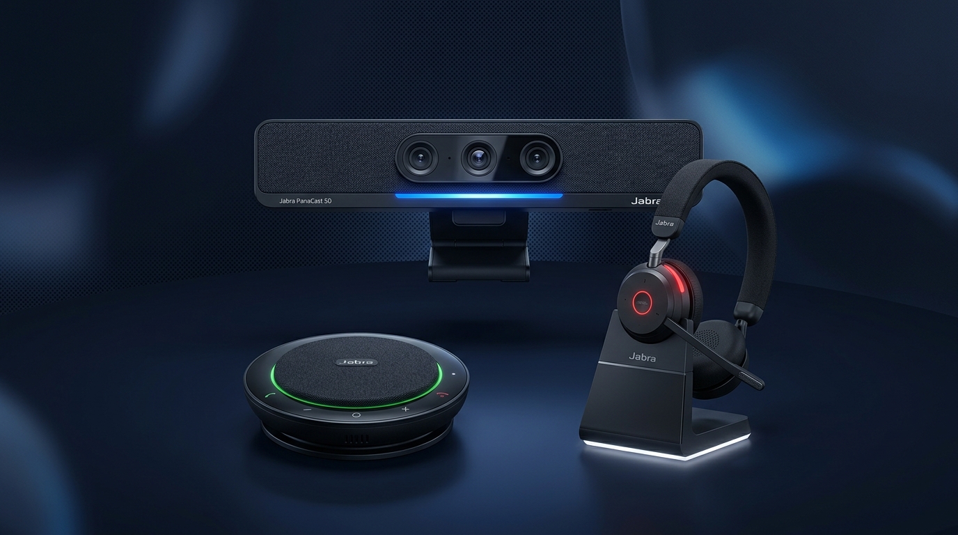 Equipos Jabra Colombia Evolve2 Speak PanaCast Studio