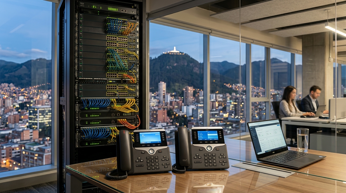Teléfonos IP y Centrales PBX Grandstream y Yealink en Bogotá Colombia