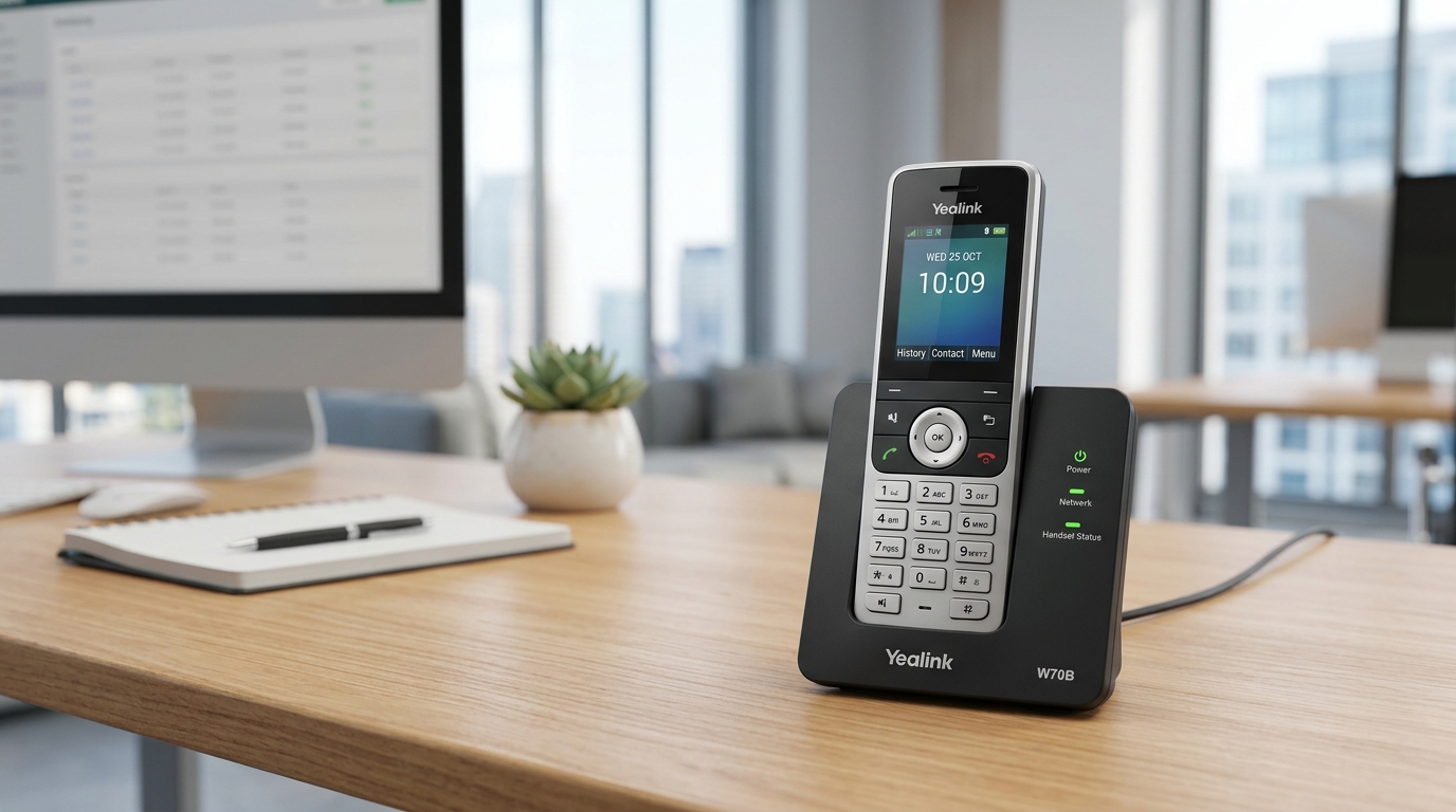 Inalámbricos DECT IP Yealink W73P Auténticos