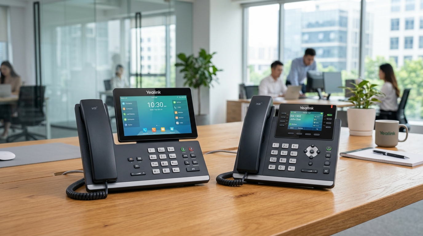 Teléfonos IP Yealink Serie T3 Auténticos